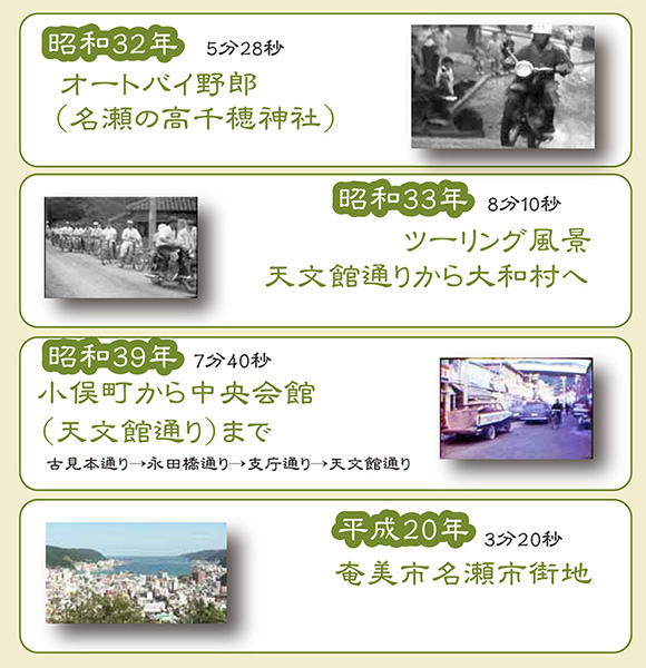 なつかしゃDVD「あの頃君も若かった!」裏面